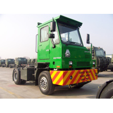 Véhicule de camion de tracteur du quai terminal 4X2 véhicule d&#39;ingénierie de camion de tracteur de Sinotruck HOWO